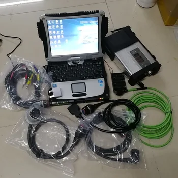 

MB Star C5 SD Connect C5 320GB HDD V03/2020 Software in Used Laptop CF19 I5 4G for cars and trucks diagnosis Scan Program code