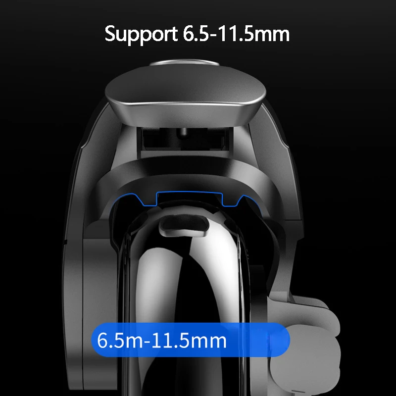Gamepad Joystick Alloy Smartphone Game Trigger Control For Iphone Android PUBG Mobile Gamepad Butto