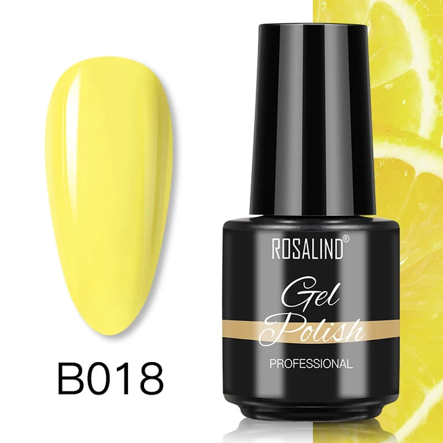 ROSALIND Gel Nail Polish 7ML Matte Base Top Coat For Soak Off Gel Polish UV LED Gel Semi Permanent Varnishes Design Nail Art SLA-B018