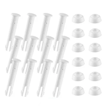 

12/24 Pcs Plastic Pool Joint Pins Set for 10 12 ft Above Ground Swimming Pool 66CY