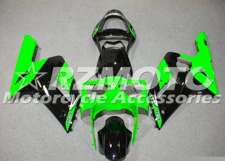 4 подарки Новинка; Лидер продаж ABS Полный комплект обтекателя подходит для Kawasaki ZX6R 2003 2004 ZX-6R 03 04 ниндзя 636 Обтекатели на кузов Декодер каналов кабельного телевидения