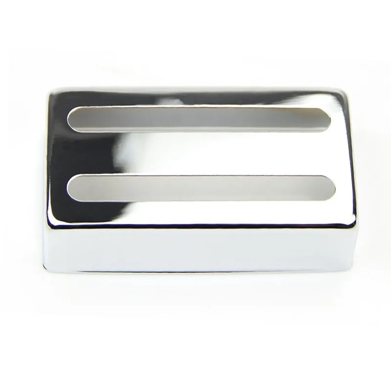 

Quality Humbucker Pickup Cover Two-line For Electric Guitar Silver