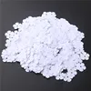 200Pcs/Bag 14mm 20mm White 3D Five Petals Flowers Sequins Paillettes Sewing Wedding Craft, Women Garments DIY Accessories ► Photo 1/6