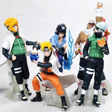 

Gravity Anime Garage Kit Naruto 32 Generation 5-Figure Naruto Kakashi Sasuke