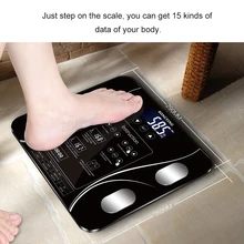 Scale-Water Electronic-Weight-Scale Body-Fat-Scales Monitor BMI Intelligent Digital English