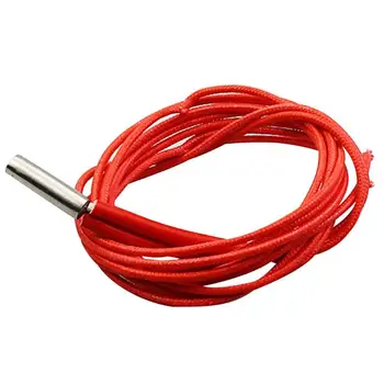 

1/5 PCS 1m 12V 40W 6mm*20mm Ceramic Cartridge Heater for HotEnd J-Head 3D Printer for Mold Heating Hot Pressing Machine, etc