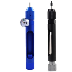 Paintball Pneumatic Gun Airsoft Air Rifle Quick Change 12G CO2 Gun Adapter With Refillable Needle Charger Adapter Pressure Gage