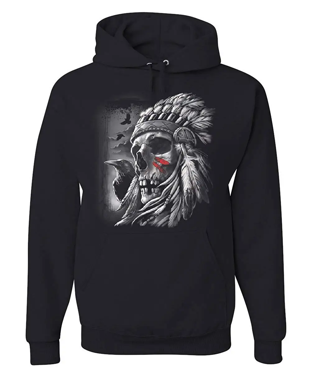 Футболка Hunt Chief Skull Warbonnet головной убор толстовка с капюшоном из натурального