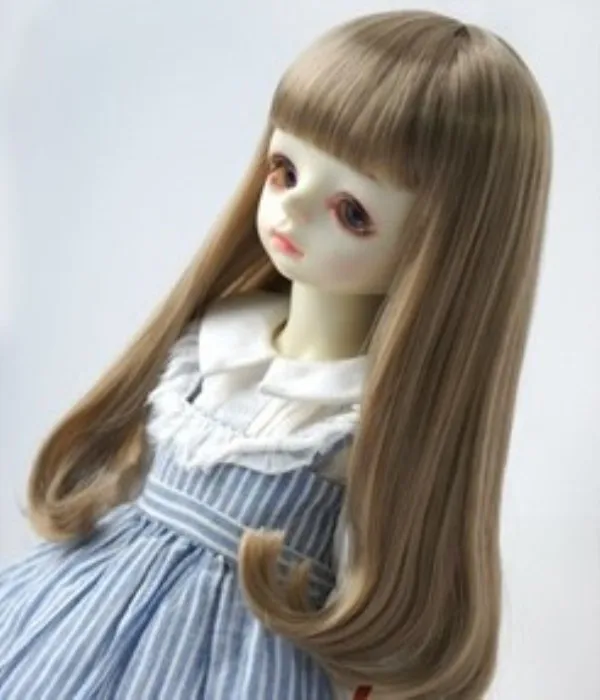 BJD куклы парики в имитация мохера длинные прямые волосы MSD rosenlied