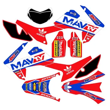 

New Full Graphics Decals Stickers Custom Number Name 3M Matte Stickers For HONDA CRF250L 2012 2013 2014 2015 2016 2017
