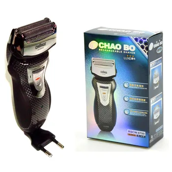 

Chaobo RSCW-8700 Electric Reciprocating Double Cutter 2 Head Shaver Rechargeable Wireless Shaving Razor Sideburns Trimmer