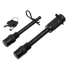 Сверхмощный трейлер фиксатор штифта 1/2 дюймов и 5/8 дюймов приемник сцепка штифт-замок набор анти-погремушка для класса I, II, III, IV, V Суки