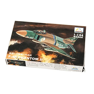 1/144 Масштаб Мини-модели 4d пластиковый сборный Самолет Модель Набор 27 видов бойцов на выбор детские сборные игрушки - Цвет: US F-4E