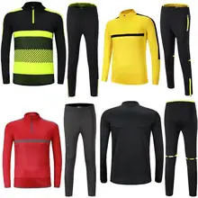 Зимняя мужская футбольная куртка Униформа, survete men t Futebol спортивный костюм спортивные комплекты, Футбольная команда спортивный комплект одежды на заказ