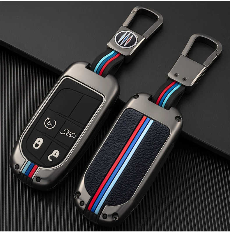 2 3 4 5 pulsanti portachiavi remoto per Dodge Charger Challenger Durango Journey Jeep Grand Cherokee Renegade Fiat Freemont - Hddaacbc68492421a9b9f3071ffebcbabB