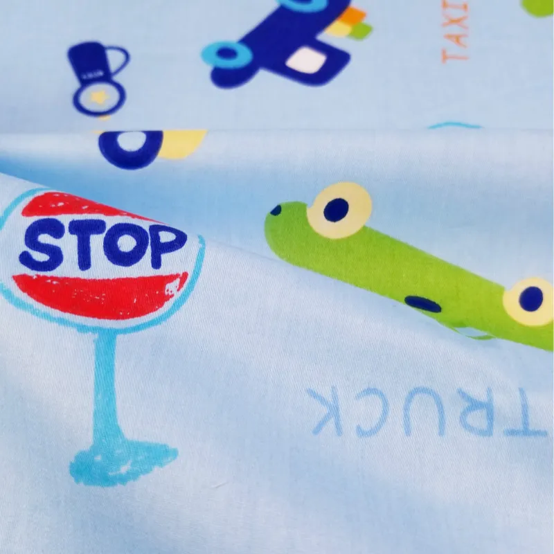 50x40cm blue Хлопчатобумажная ткань с машинками для маленьких мальчиков, Лоскутная Ткань, швейная стеганая одежда для детей и малышей - Цвет: 50x40cm blue