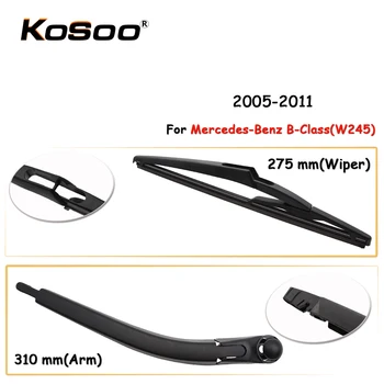 

KOSOO Auto Rear Car Wiper Blade For Mercedes-Benz B-Class(W245),275mm 2005-2011 Rear Window Windshield Wiper Blades Arm