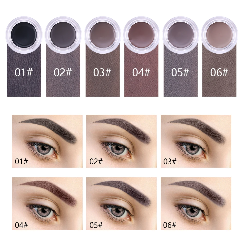 MISS ROSE 6 Colors eyebrow gel brow eyebrows waterproof eyebrow tint eyebrow pomade Long lasting eyebrow enhancer eye brow TSLM1 MISS ROSE 6 Colors eyebrow gel brow eyebrows waterproof eyebrow tint eyebrow pomade Long lasting eyebrow enhancer eye brow TSLM1
