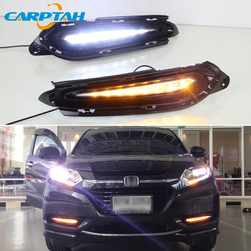 Светодиодные дневные ходовые огни светильник для Honda HR-V вариабельности