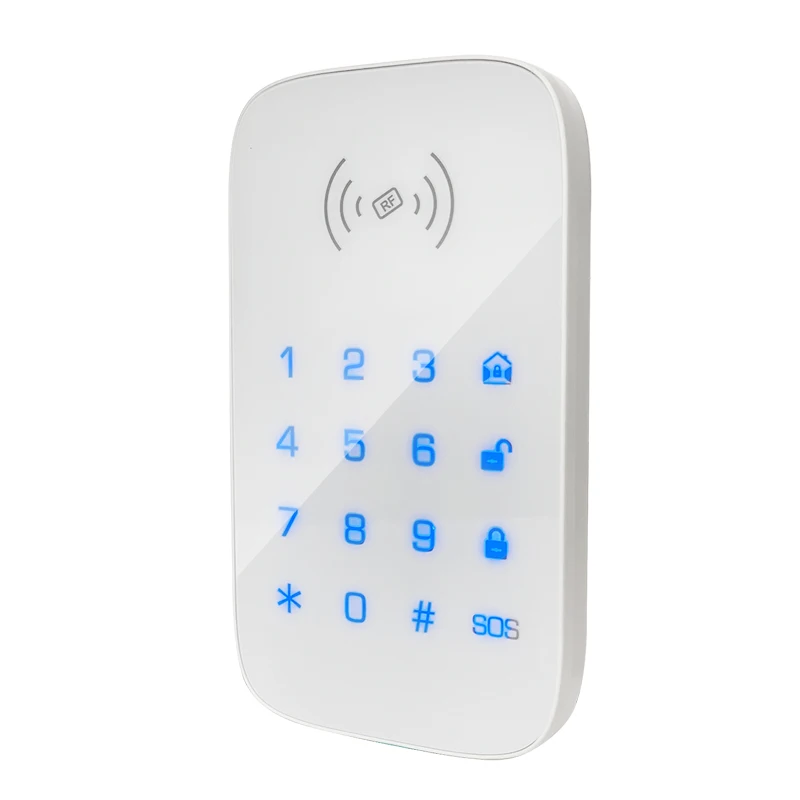 Домашняя система охранной сигнализации TUYA Wi Fi GSM GPRS сенсорная клавиатура