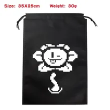 Undertale реквизит для косплея студенческие сумки на шнурке аксессуары из нетканого материала сумка для хранения подарок