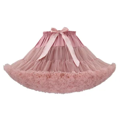 Blush Pink ; сетчатая юбка-пачка для взрослых; бальная юбка без косточек; юбка для косплея; Свадебная юбка-пачка - Цвет: Blush Pink