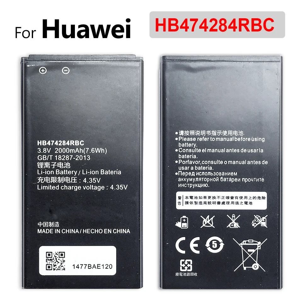 Battery for huawei honor 3C 4A 4C 4X 5C 6 6C 6A 6X 7A 7C 7S 7i (Plus Pro Lite)/ C8817 Ascend G521 G615 G620/SCL- TL00 AL00 CL00 | Мобильные