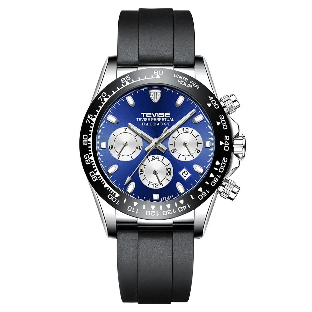 

TEVISE Luxury Men'S Business Watch Multi-Function Automatic Mechanical Men'S Watch Fashion Personality Watch