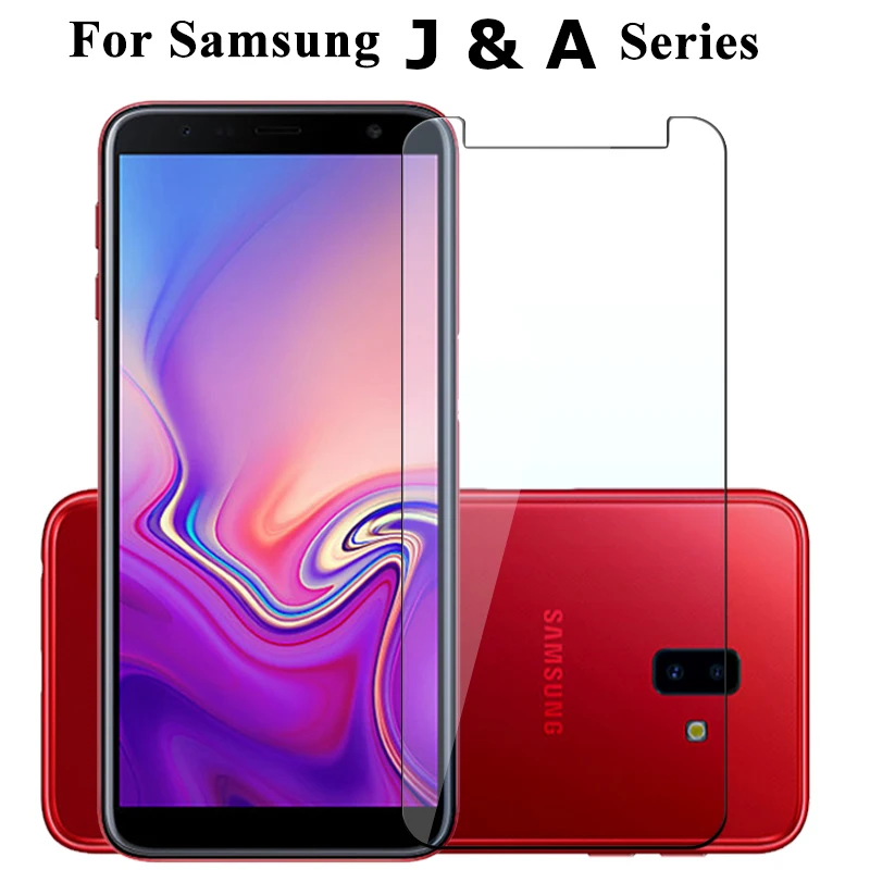 

Tempered Glass For Samsung A7 A6 Plus A8 Plus 2018 S7 A5 2017 A9 J4 Plus J6 Plus 2018 Screen Protector Protective Ultra thin 9H
