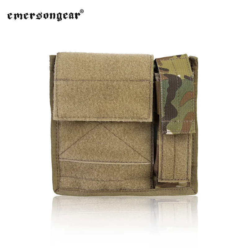 

Emersongear Admin Light Map Pouch Storage Purposed Bag Molle Loop Hoop Mag Bags Tactical Airsoft Hunting Shooting Nylon EM9022