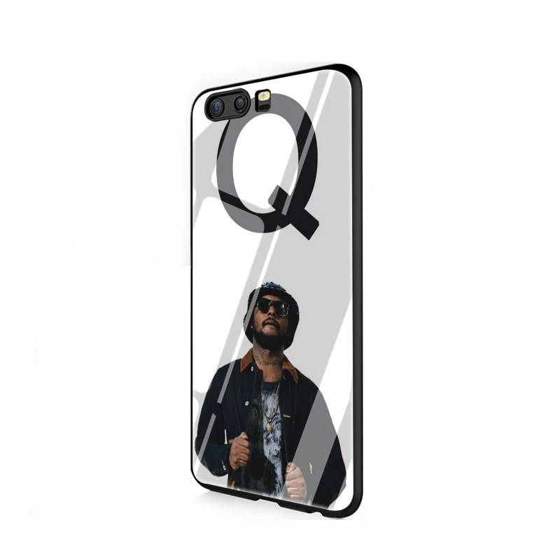 EWAU школьник Q Oxymoron чехол из закаленного стекла для телефона для huawei P10 P20 P30 mate 20 Lite pro P Smart Y6 Y9 Honor 8X9 10 - Цвет: G11