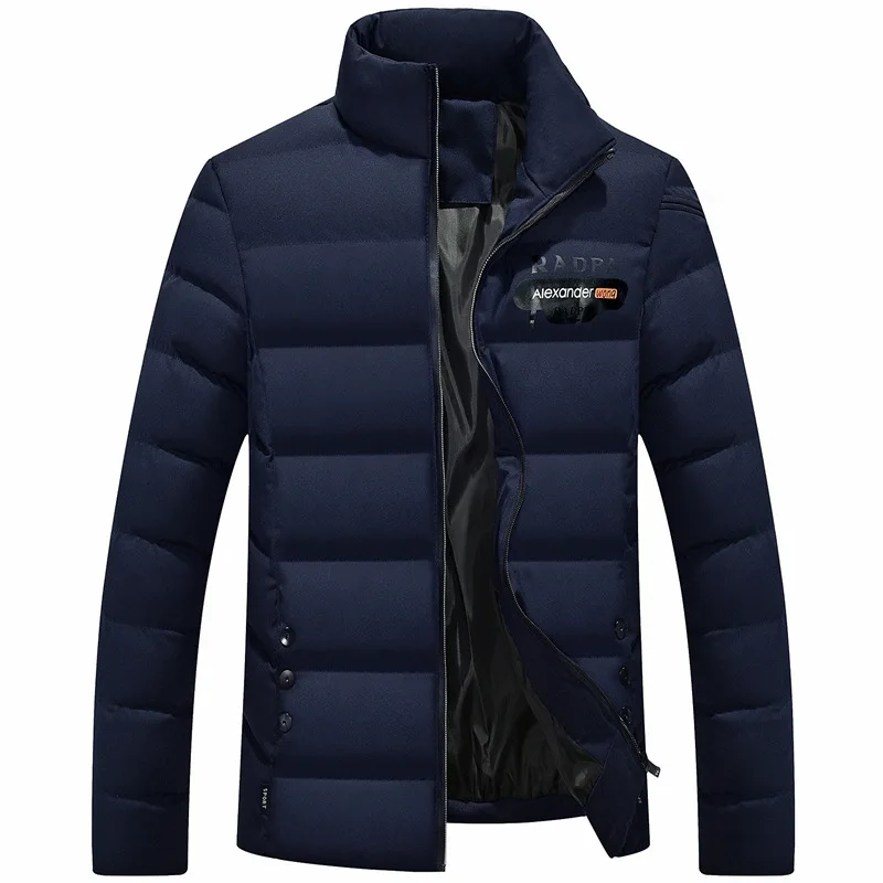 Winter Thick MEN'S Cotton-padded Coat Korean-style Slim Fit Short Cotton-padded Jacket Students New Style Trend Coat Winter