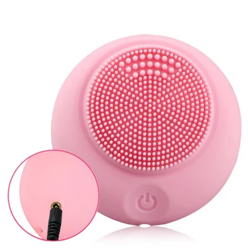 

Electric Silicone Cleansing Brush Cleaning Pores Remove Blackheads Firming Skin Multi-functional Cleansing Brush