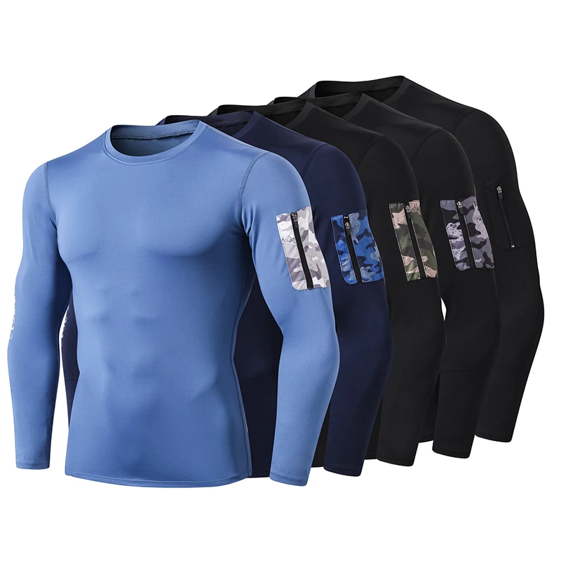 

Men Combat Shirt Military Breathable Army Shirts Outdoor Tactical Sport Underwear Hiking Hunting Base Layers Camouflage T-shirt
