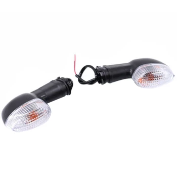 

2 Pcs Motorcycle Turn Signals Blinker Indicator Light for YAMAHA YZF R1 R6 R125 R25 R3 FZ-6N XJ6 Front and Back
