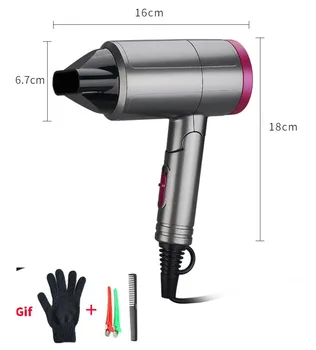 

Professional Strong Power Hair Dryer for Hairdressing Barber Salon Tools Blow Dryer Low Hairdryer Hair Dryer Fan 110-240V