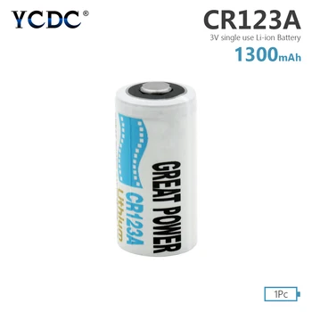 

1 Piece High Quality 3V CR123A LiMnO2 Batteries CR17345 K123A VL123A DL123A 5018LC SF123A EL123AP For LED Flashlight Torch
