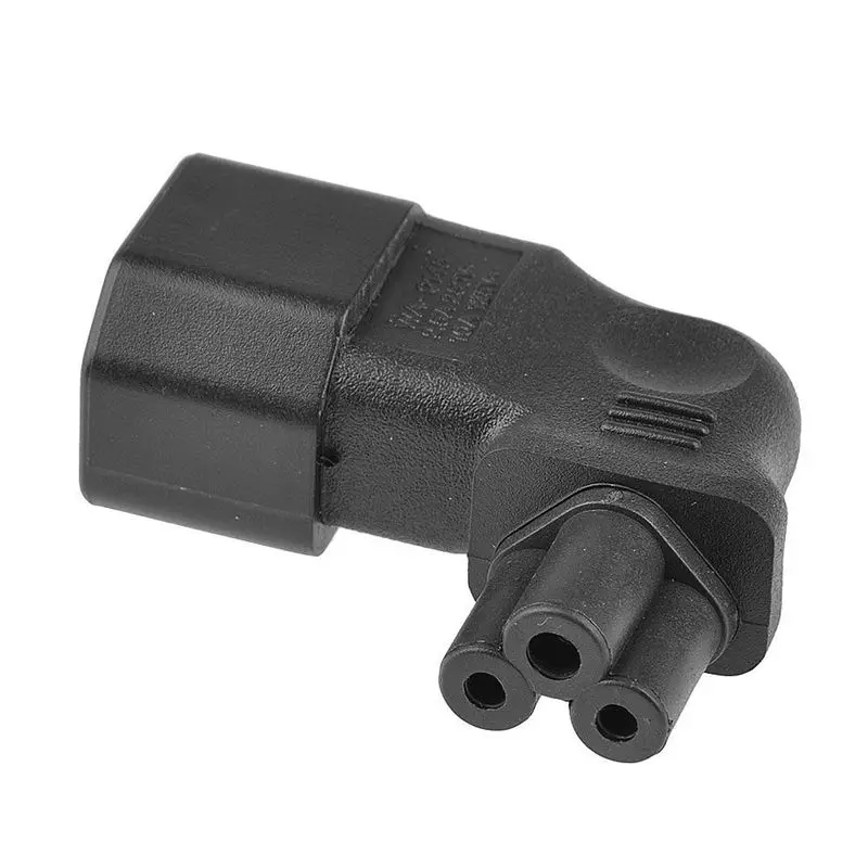 EASY-1x IEC 320 C14 до C5 90 градусов прямоугольный адаптер питания