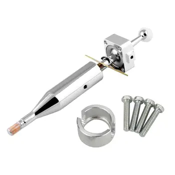 

Silver Aluminum Alloy Quick Short Throw Shift Shifter with Hardware Kit for Toyota for IS200 for Altezza for SXE100