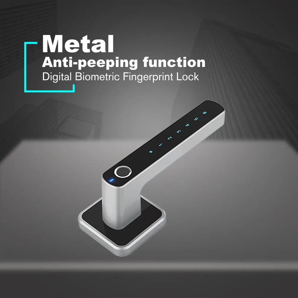  E31 Digital Intelligent Biometric Fingerprint Lock Keyless Smart Door Lock Fingerprint+Password Unl - 4000432740557