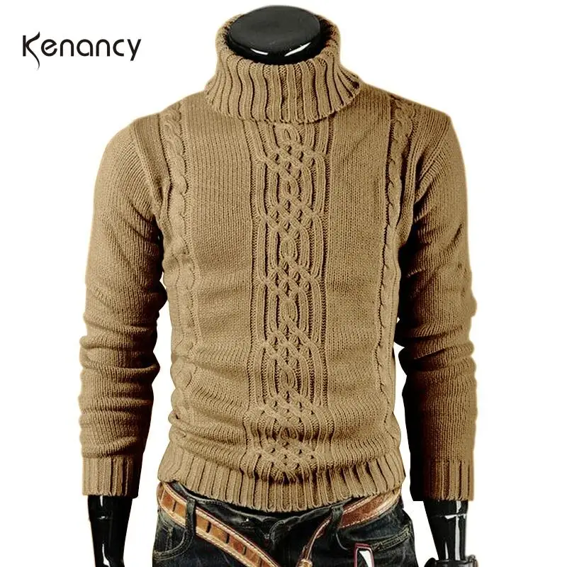 Мужской Повседневный свитер с длинным рукавом heimks трикотажный пуловер высоким