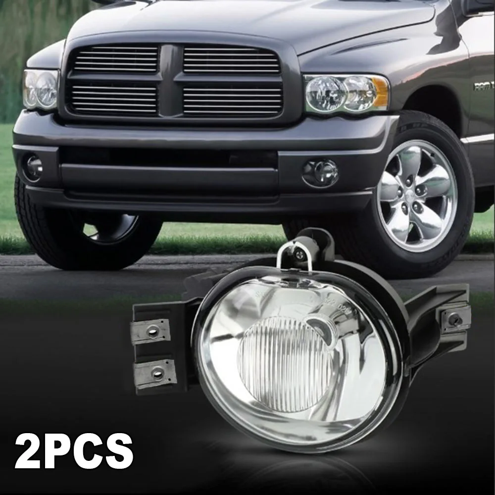 Clear Fog Lights Driving Parts Accessories For Dodge Ram 1500 2500 2002-2008 Replacement 1 pair Auto Clear Fog Lights Driving Parts Accessories For Dodge Ram 1500 2500 2002-2008 Replacement 1 pair Auto