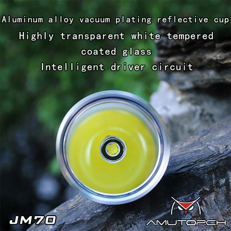 Фонарик Amutorch JM70 CREE XHP70.2 4000LM 716 м дальний свет для охоты 26650|flashlight usb|led flashlight usbtactical |