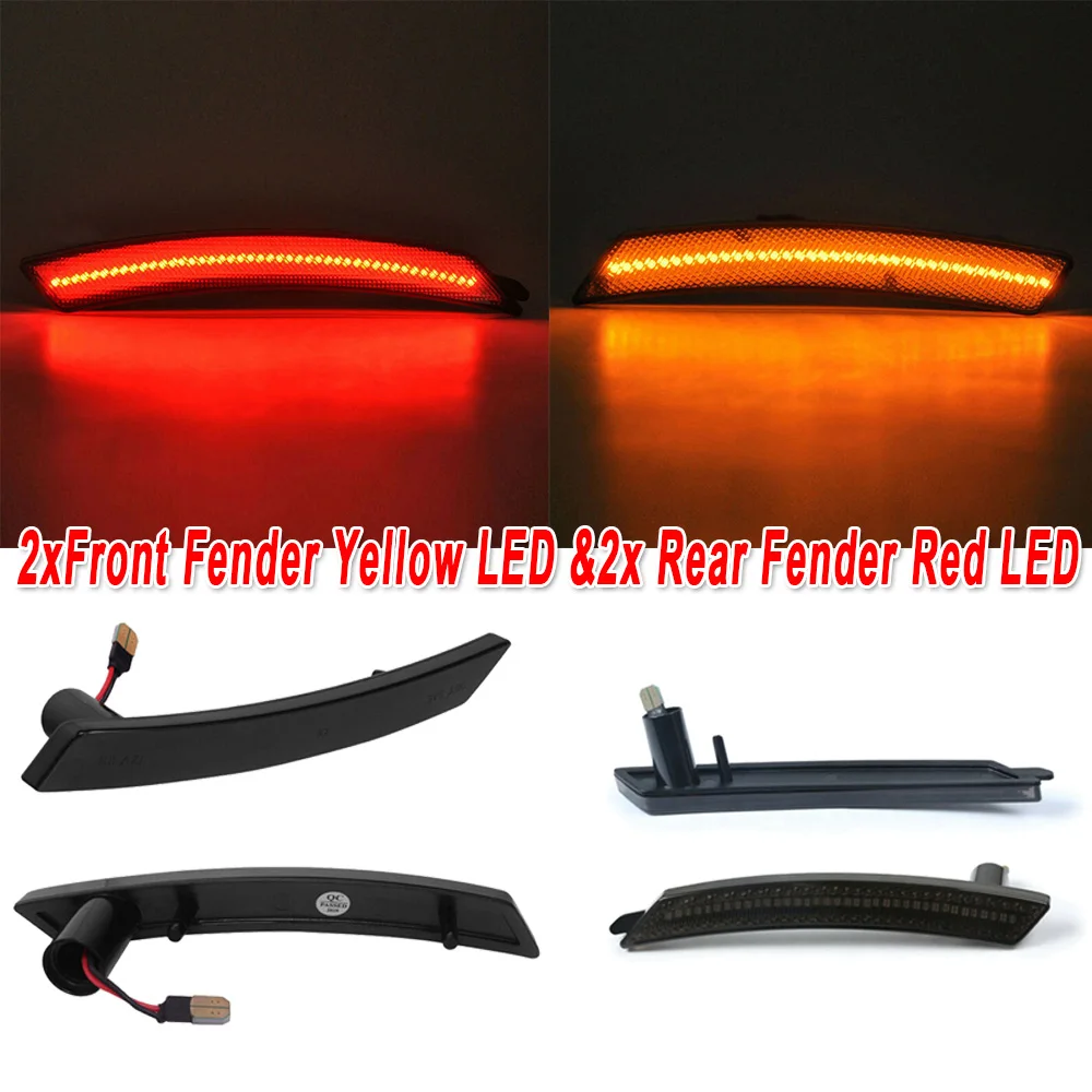 4 шт./компл. автомобиля, разбивающий световых индикатора для MINI Cooper R55 R56 R57 R58 R59 R60 R61 Поворотная сигнальная лампа 3 Вт Авто внешней замены