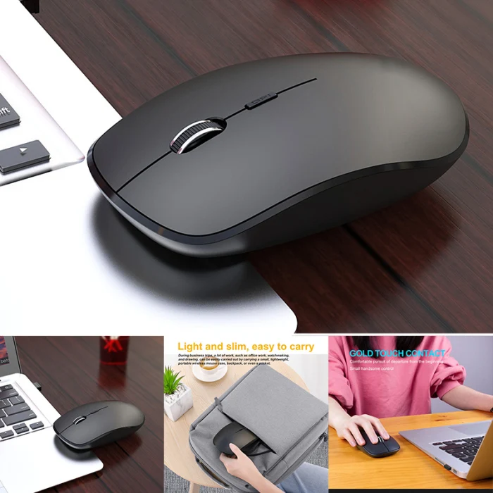 Мини G834 2,4G беспроводная мышь эргономичная мышь для ноутбука AS99