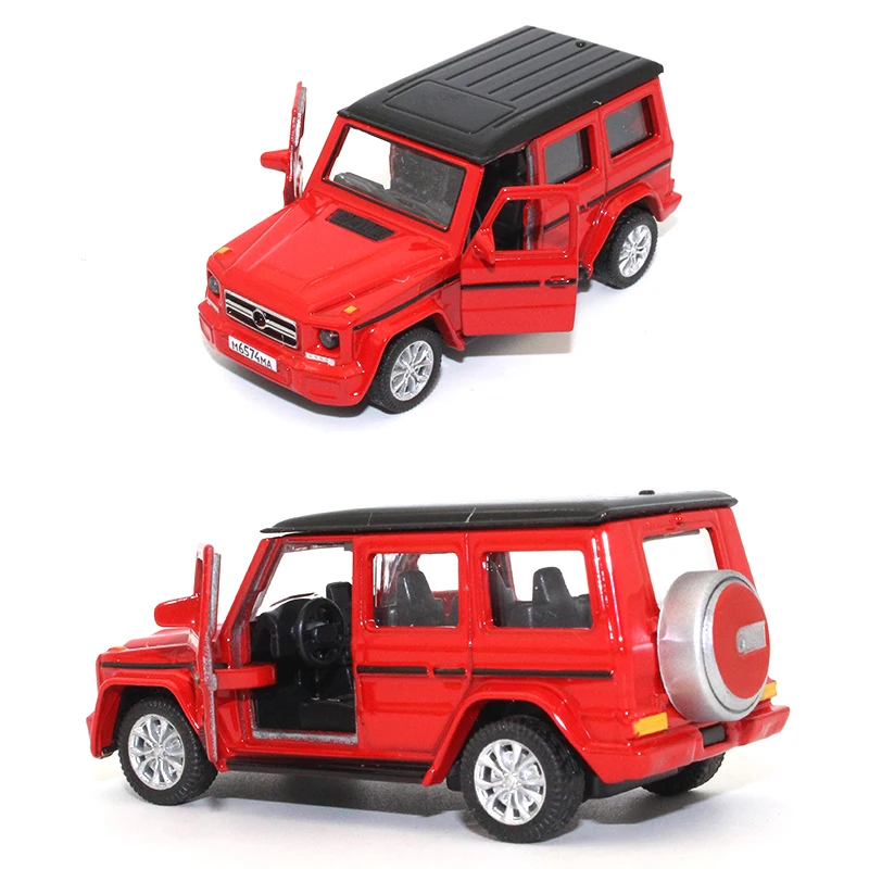 1: 64 Benz G500 модель автомобиля SUV детские игрушки металлический материал Коллекция украшения игрушки модель автомобиля