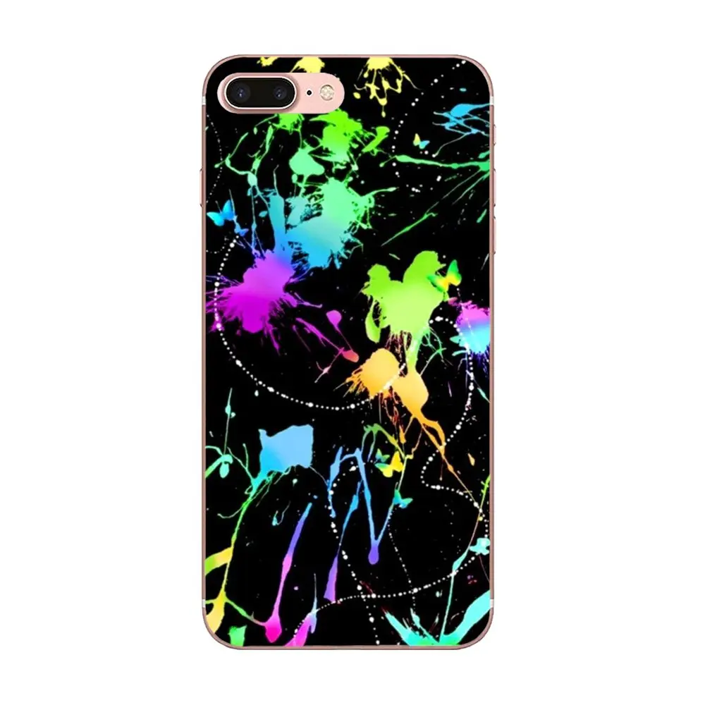 as picture Красочные пыли в фиолетовый свет художественного для Huawei NOVA 2 V20 Y3II Y5 Y5II Y6 Y6II Y7 Y9 G8 G9 GR3 GR5 GX8 Prime - Цвет: as picture