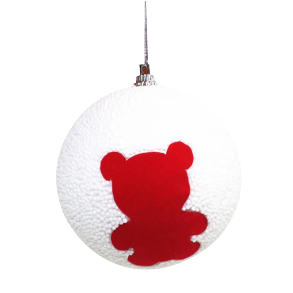 Kerst decoratie 3 шт. рождественские мячики елочные шары отель особняк вечерние Рождественская елка творческие украшения висячее декоративное украшение