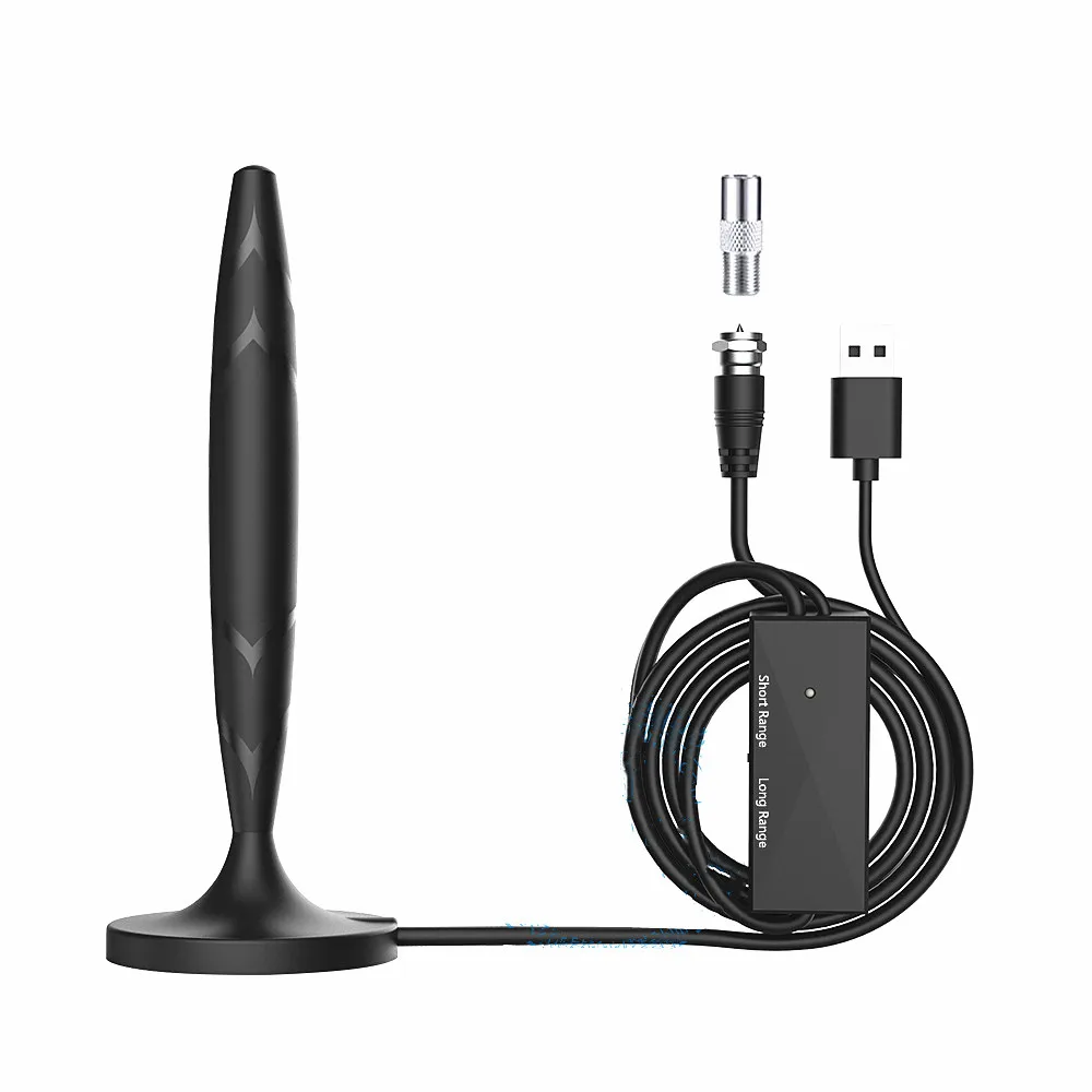 2020 HDTV антенна Приемник чистая ТВ для цифрового с усилителем Surf Fox Indoor 2500 миль DVB T2