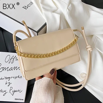

[BXX] Simple Small PU Leather Crossbody Bags For Women 2020 Summer Solid Color Shoulder Handbags Lady Fashion Travel Bag HN414